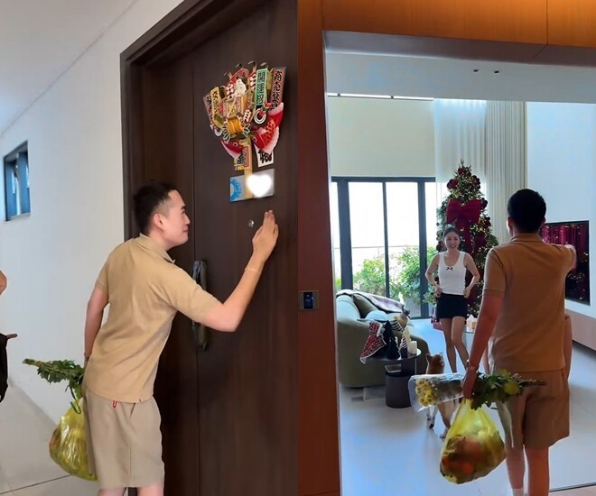 Văn Mai Hương và không gian sống sang trọng tại căn duplex hạng sang - Ảnh 4. Văn Mai Hương và không gian sống sang trọng tại căn duplex hạng sang - Ảnh 4.