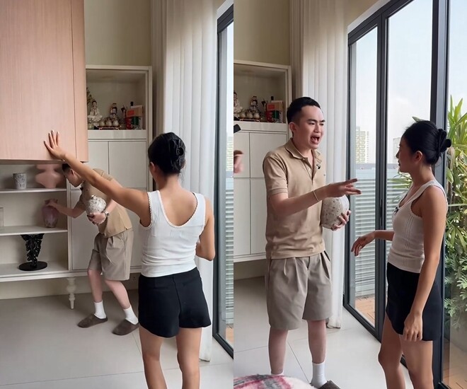 Văn Mai Hương và không gian sống sang trọng tại căn duplex hạng sang - Ảnh 8. Văn Mai Hương và không gian sống sang trọng tại căn duplex hạng sang - Ảnh 8.