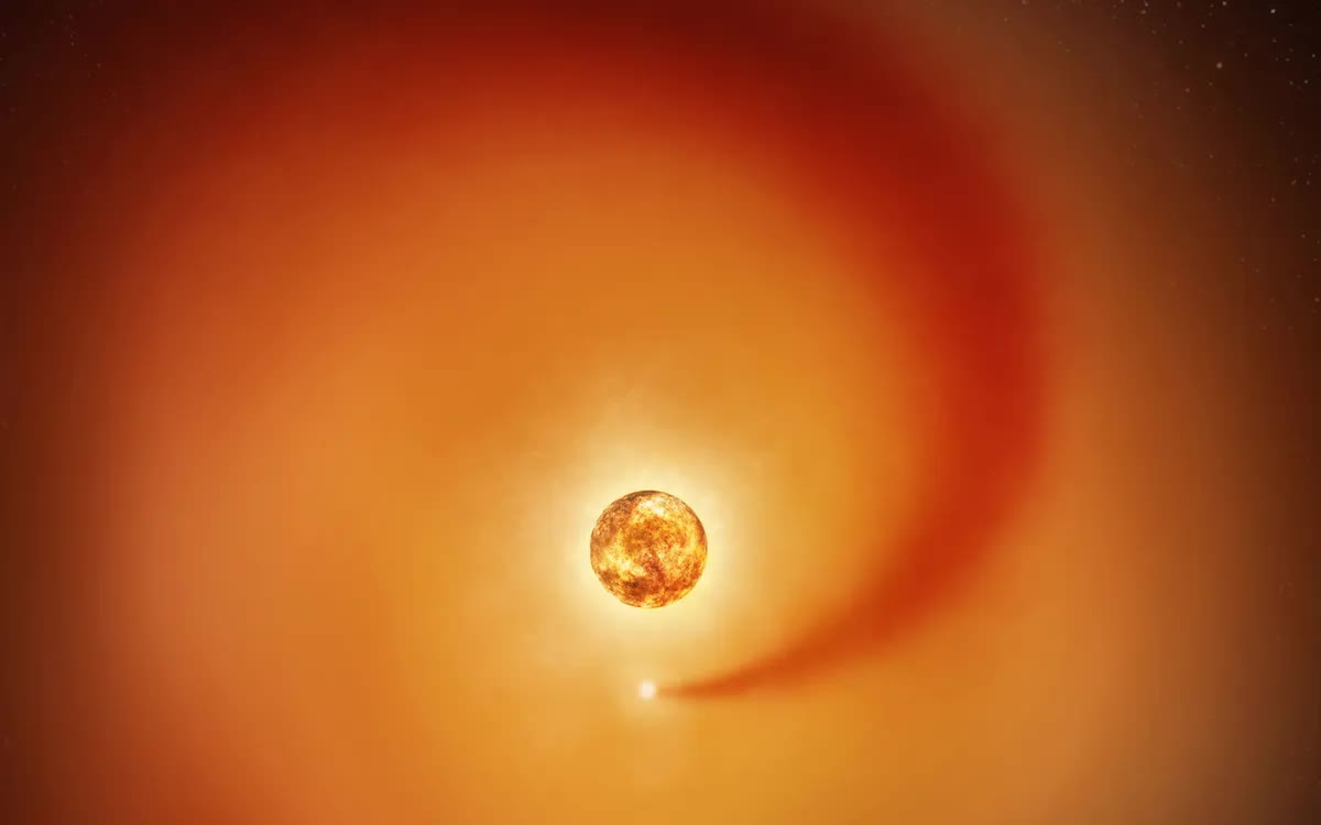 Phát Hiện Dấu Vết Bạn Đồng Hành Vô Hình Quanh Siêu Sao Đỏ Betelgeuse