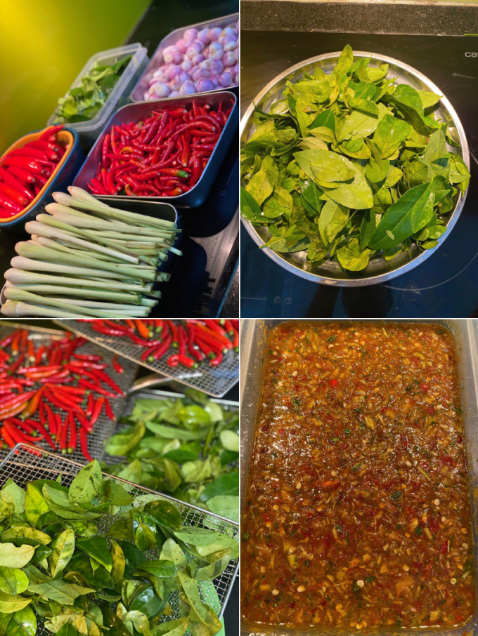 Mẹ đảm m&aacute;ch c&ocirc;ng thức l&agrave;m kh&ocirc; g&agrave; l&aacute; chanh th&agrave;nh c&ocirc;ng ngay lần đầu - Ảnh 3.