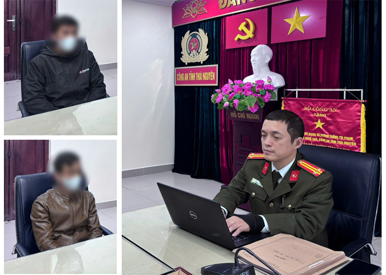 "Báo chốt" giao thông, 2 đối tượng ở Thái Nguyên bị phạt hơn 6 triệu/người - Ảnh 1.