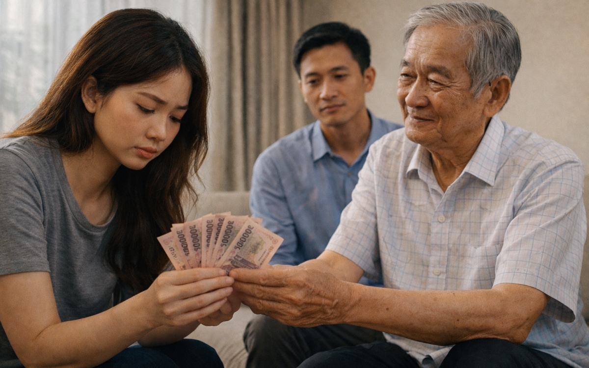 T&ocirc;i ly h&ocirc;n 10 năm, bố chồng cũ vẫn gửi 5 triệu/th&aacute;ng d&ugrave; lương hưu chỉ 10 triệu