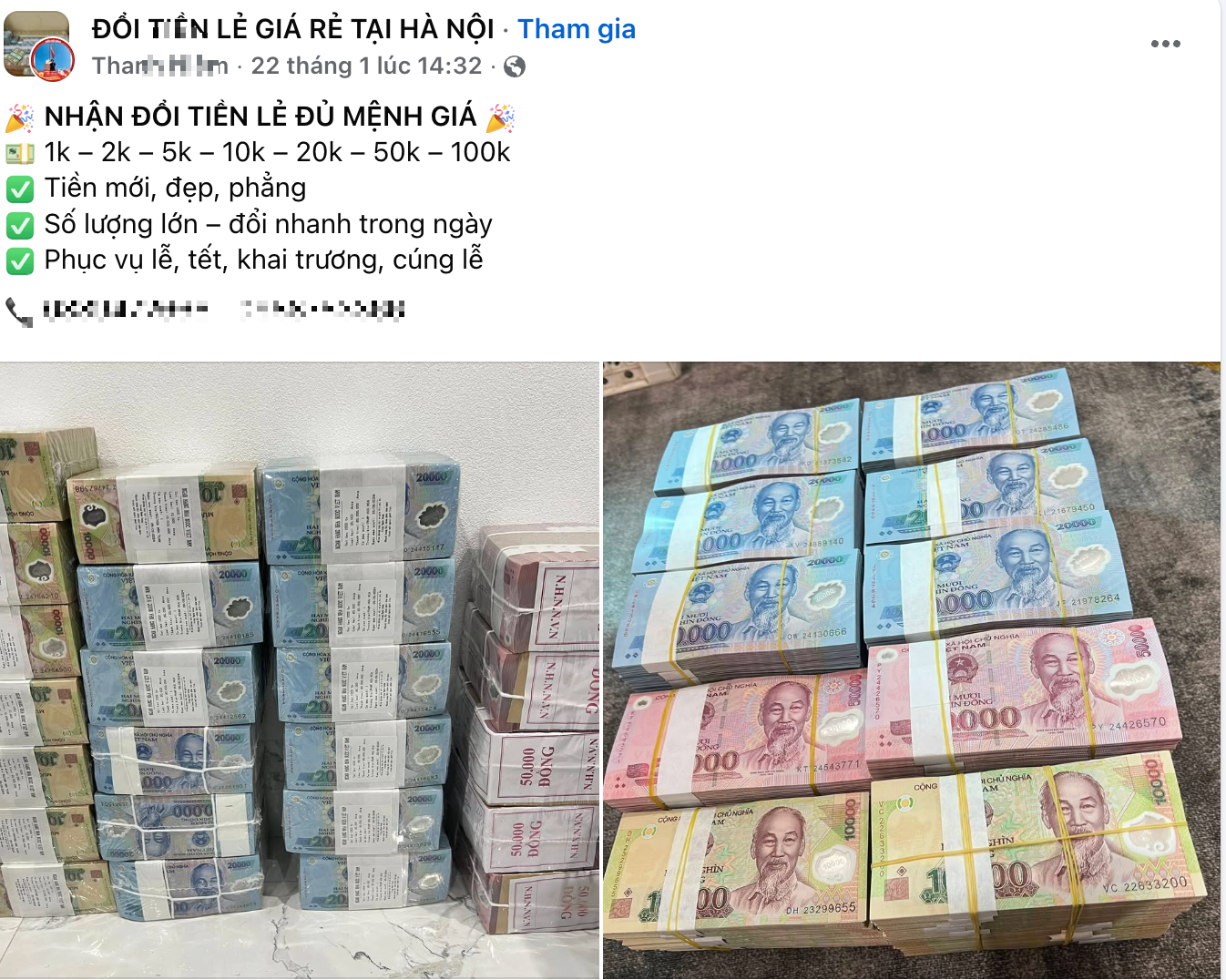 Thị trường đổi tiền lẻ trước Tết: Bảo vệ người ti&ecirc;u d&ugrave;ng khỏi ph&iacute; cao - Ảnh 3.