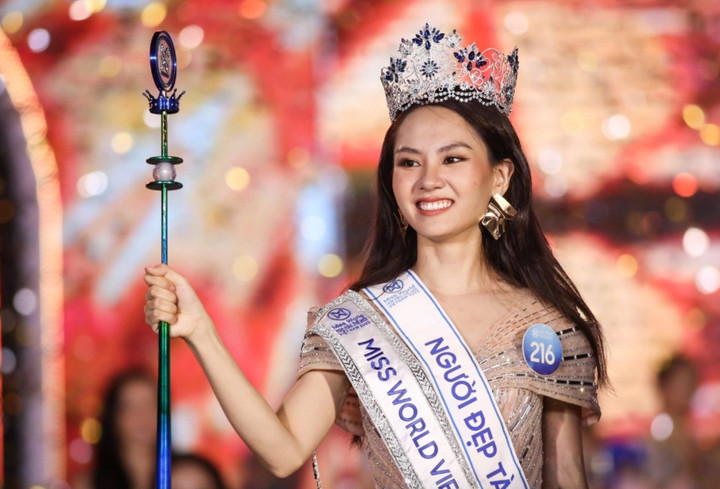 Top 3 Miss World Vietnam 2022: Người đăng quang quốc tế, người l&agrave;m d&acirc;u tỷ ph&uacute; - Ảnh 1.