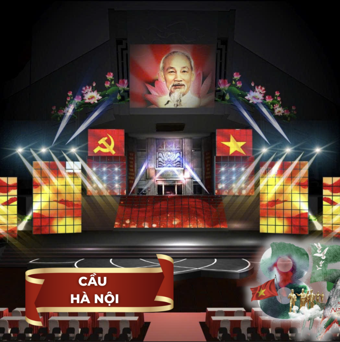 Chương tr&igrave;nh nghệ thuật kỷ niệm 85 năm ng&agrave;y B&aacute;c Hồ về nước ph&aacute;t s&oacute;ng tr&ecirc;n VTV1 - Ảnh 4.