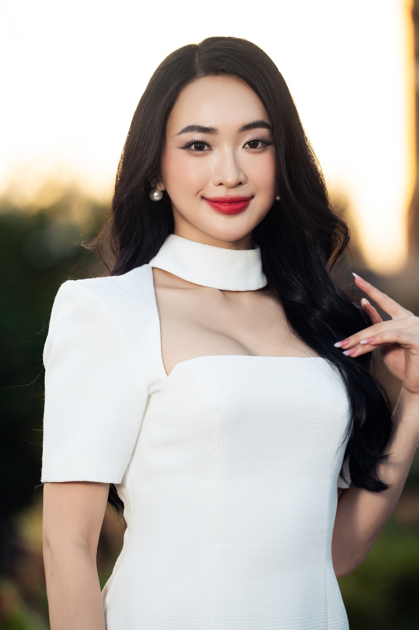 Nữ BTV vũ thủy ti&ecirc;n qu&ecirc; Bắc Ninh: Ứng vi&ecirc;n s&aacute;ng gi&aacute; tại Miss World Vietnam 2025 - Ảnh 3.