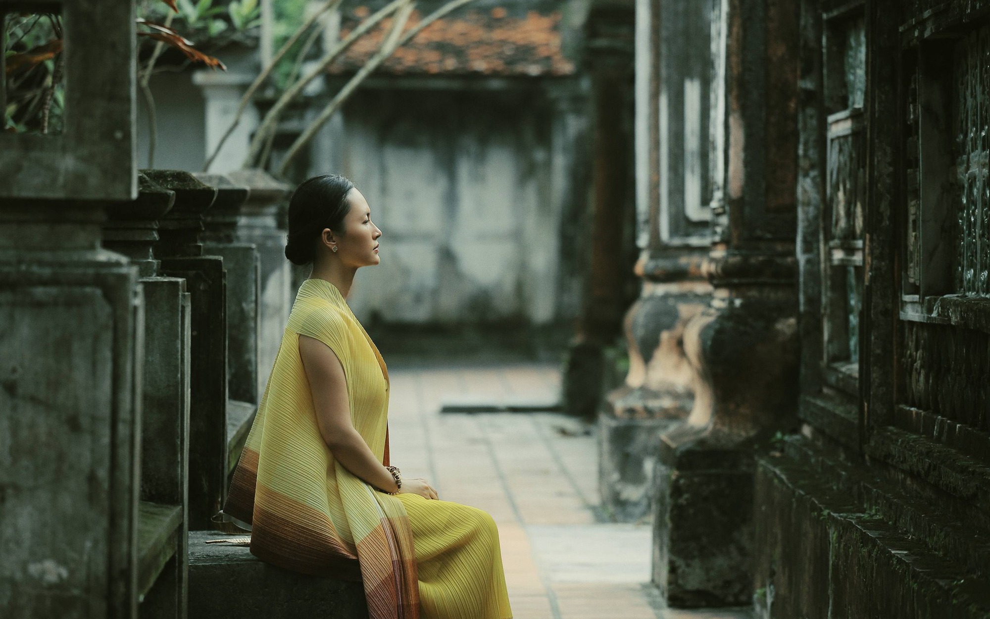 Đỗ Hải Yến khoe nhan sắc qu&yacute; ph&aacute;i ở di t&iacute;ch cố đ&ocirc; Hoa Lư &ndash; Ninh B&igrave;nh