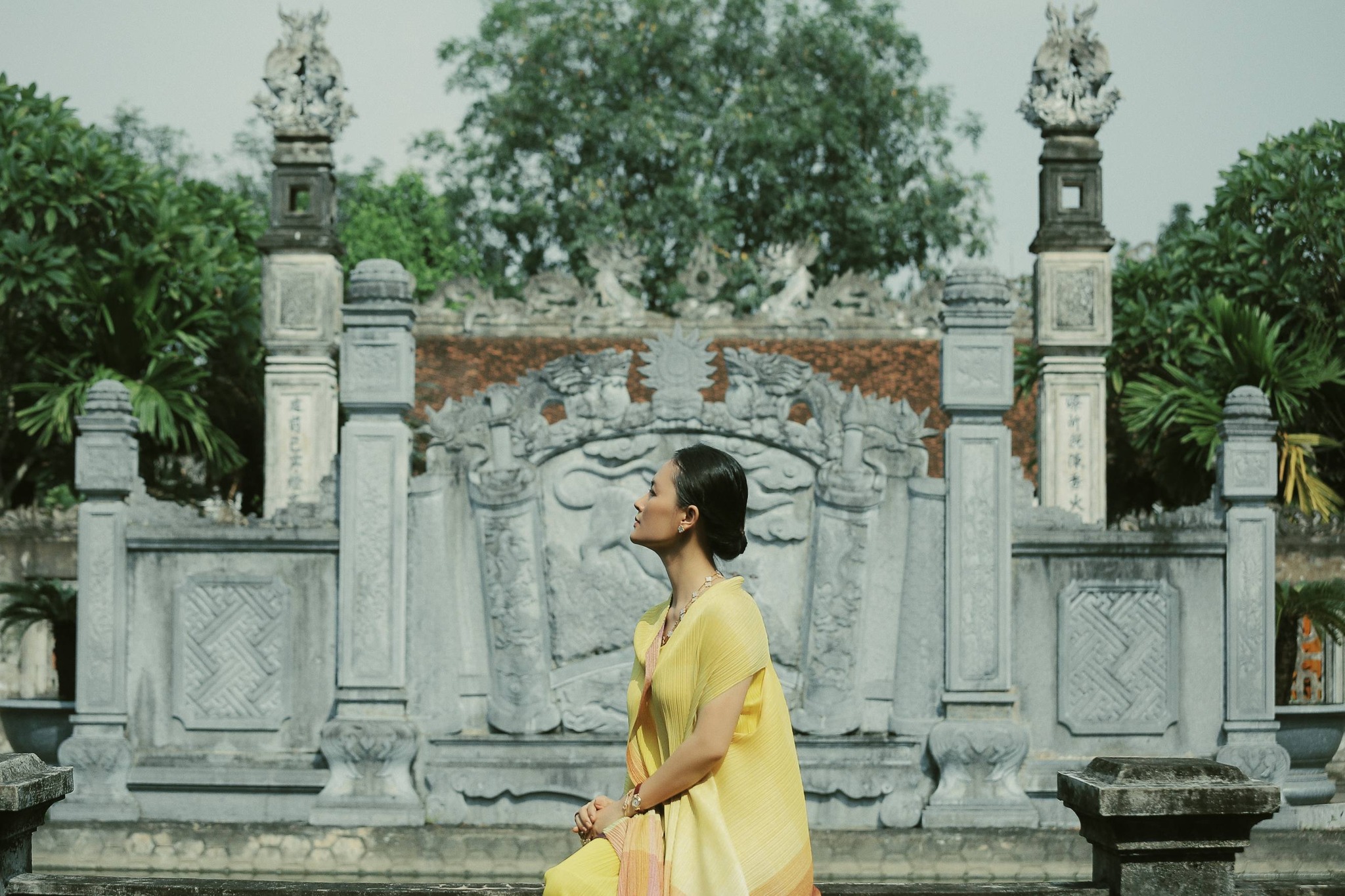 Đỗ Hải Yến khoe nhan sắc qu&yacute; ph&aacute;i ở di t&iacute;ch cố đ&ocirc; Hoa Lư &ndash; Ninh B&igrave;nh  - Ảnh 2.