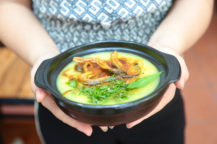 C&aacute;ch l&agrave;m s&uacute;p lươn Nghệ An, ch&aacute;o lươn Nghệ An tại nh&agrave; - Ảnh 2.