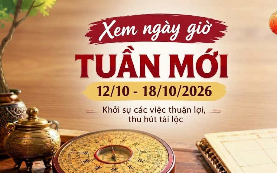3 Con gi&aacute;p c&oacute; triển vọng c&ocirc;ng việc v&agrave; t&agrave;i lộc tuần mới 12 / 10 - 18 / 10 / 2026 - Ảnh 1.