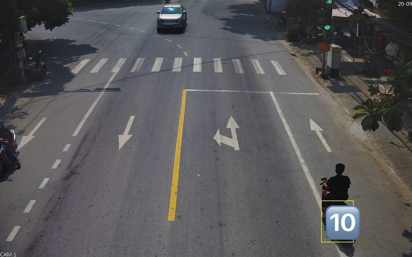 H&agrave; Nội: Camera AI ph&aacute;t hiện 18.512 trường hợp vi phạm giao th&ocirc;ng trong th&aacute;ng 9, c&oacute; xe m&aacute;y vi phạm đến 9 lần - Ảnh 4.