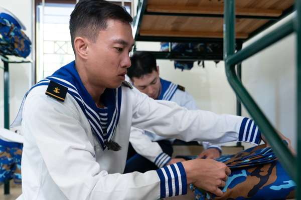  Quốc Trường, Minh Trang 'lộ' thiếu s&oacute;t trong 'Sao nhập ngũ' - Ảnh 2.