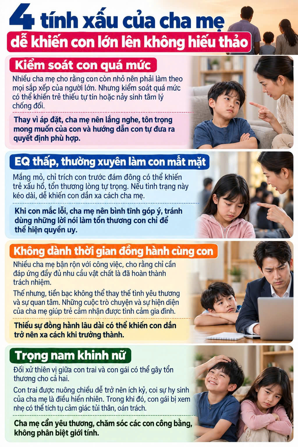 4 c&aacute;ch nu&ocirc;i dạy con khiến cha mẹ về gi&agrave; dễ c&ocirc; đơn - Ảnh 1.
