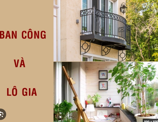 Ban c&ocirc;ng v&agrave; logia đẹp kh&aacute;c nhau thế? Lưu &yacute; g&igrave; khi thiết kế - Ảnh 4.