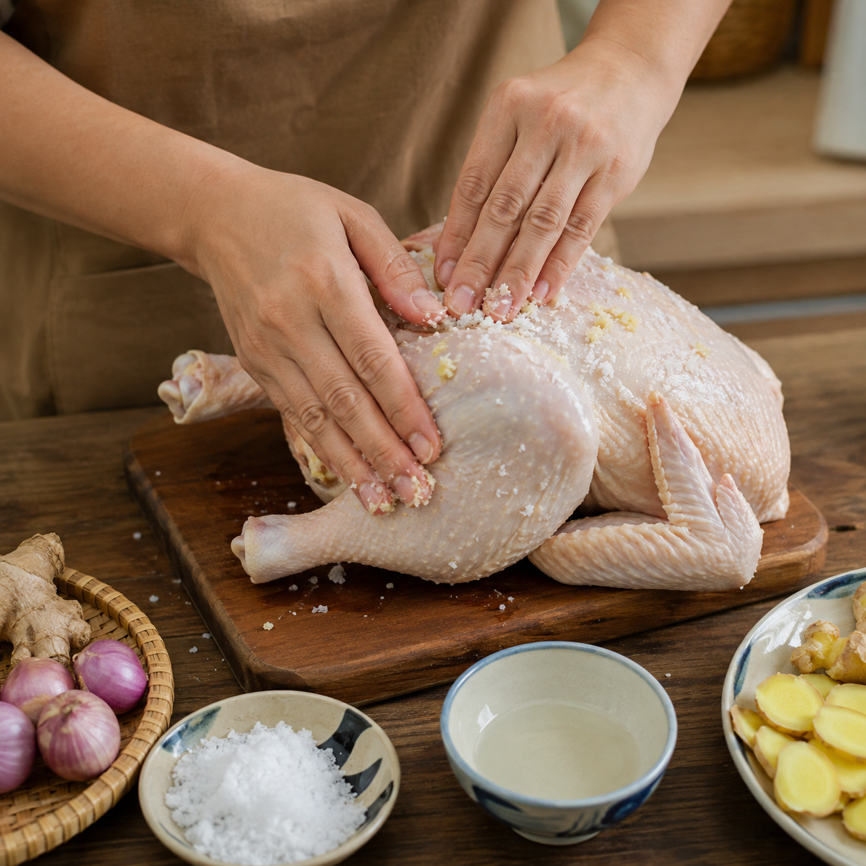 C&oacute; n&ecirc;n rửa thịt g&agrave; bằng muối v&agrave; chanh để đảm bảo an to&agrave;n thực phẩm? - Ảnh 1.