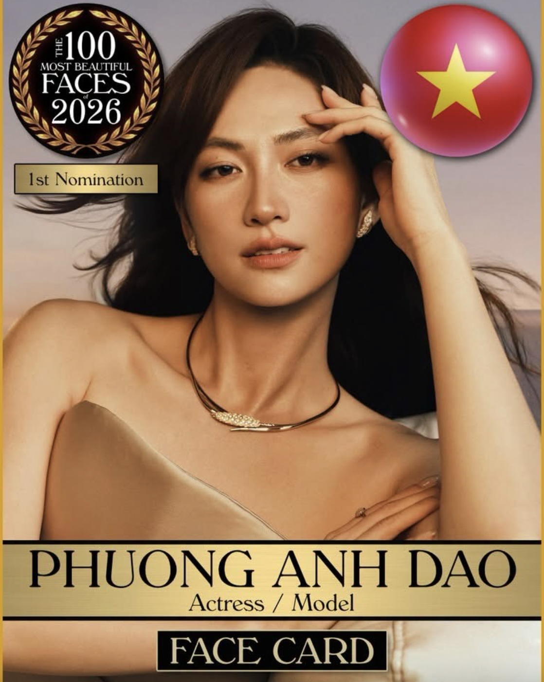 Nữ diễn vi&ecirc;n Phương Anh Đ&agrave;o g&acirc;y ch&uacute; &yacute; với mặt mộc tại sao nhập ngũ 2024 - Ảnh 1.
