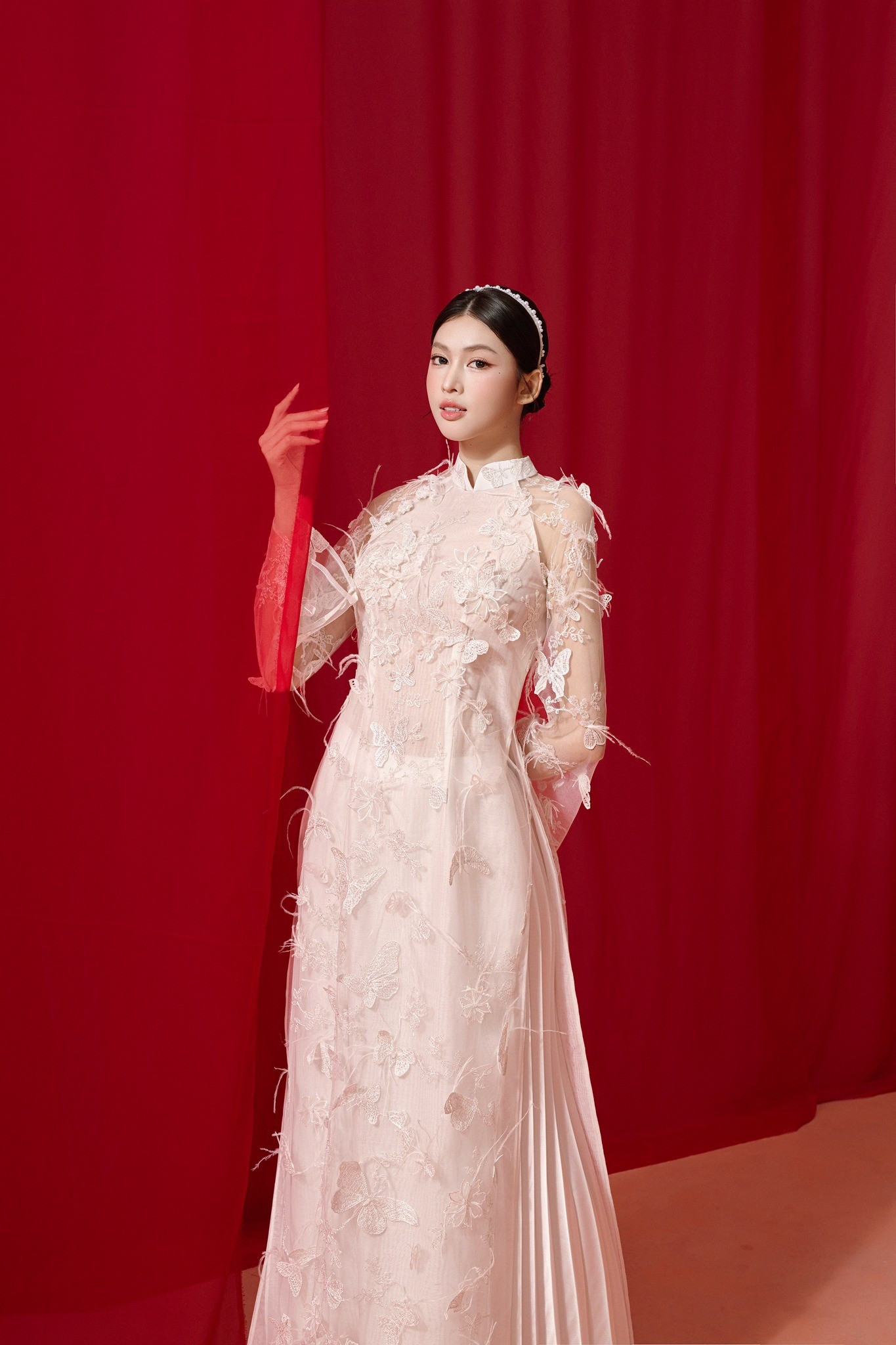 &Aacute; hậu Phương Anh, Ngọc Thảo gợi &yacute; loạt &aacute;o d&agrave;i cho dịp Tết B&iacute;nh Ngọ 2026 - Ảnh 11.