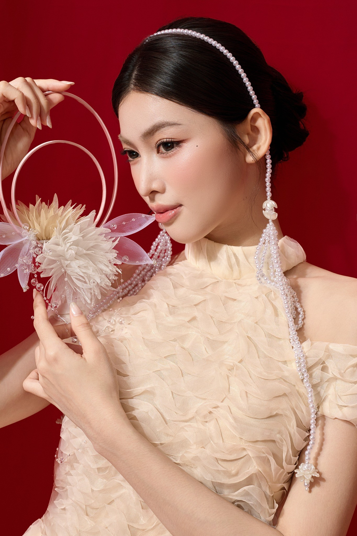 &Aacute; hậu Phương Anh, Ngọc Thảo gợi &yacute; loạt &aacute;o d&agrave;i cho dịp Tết B&iacute;nh Ngọ 2026 - Ảnh 4.