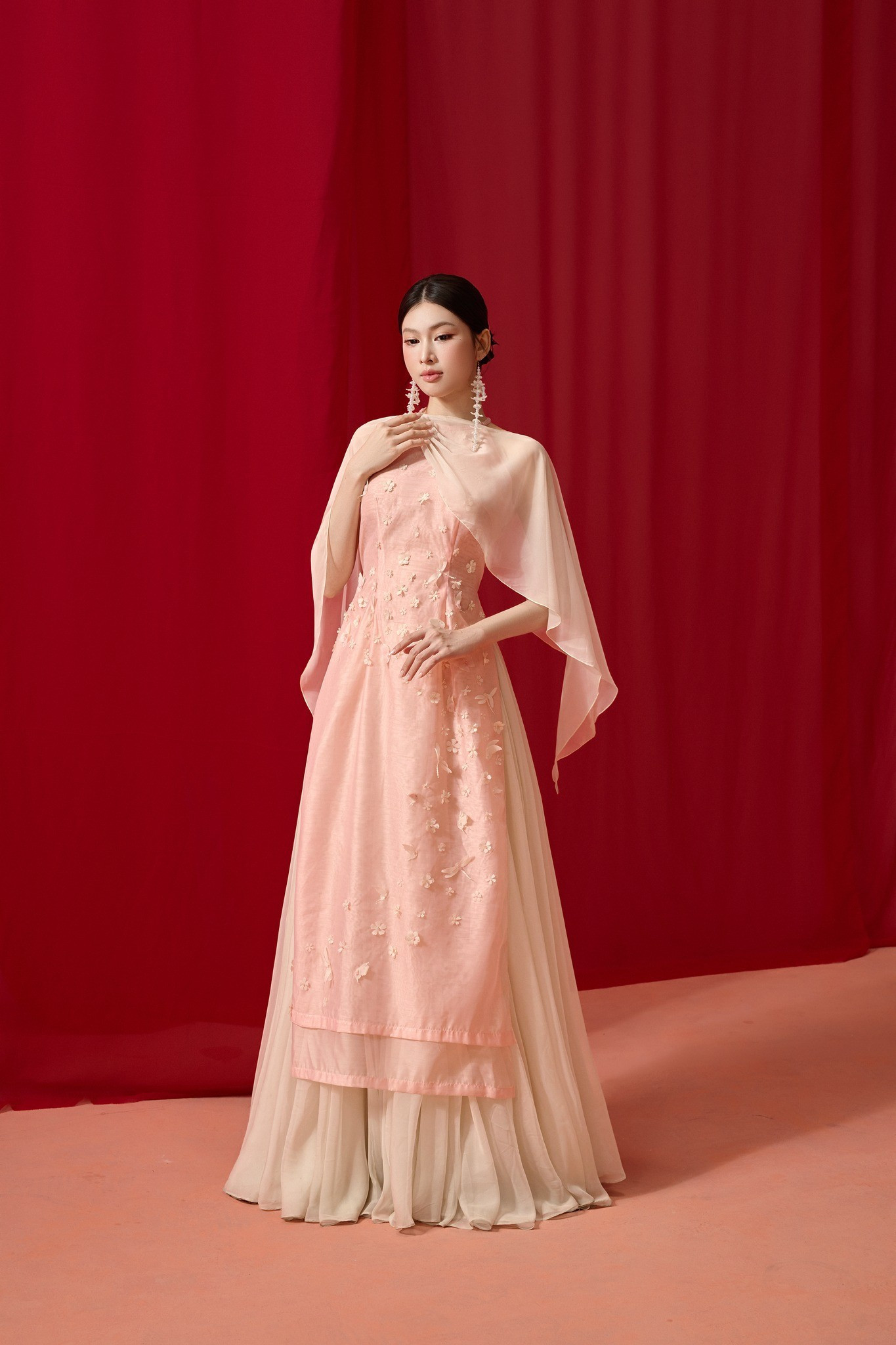 &Aacute; hậu Phương Anh, Ngọc Thảo gợi &yacute; loạt &aacute;o d&agrave;i cho dịp Tết B&iacute;nh Ngọ 2026 - Ảnh 17.