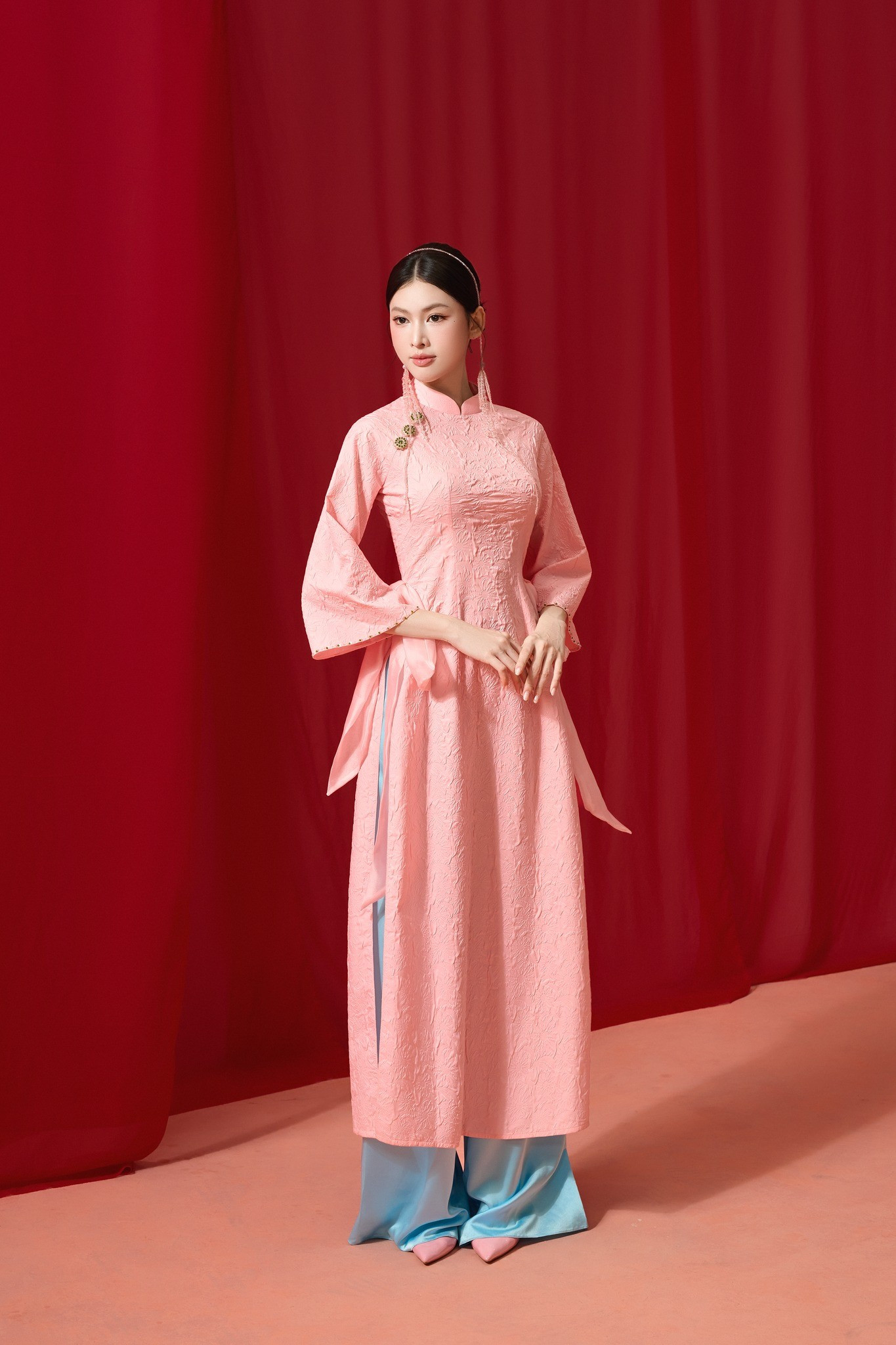 &Aacute; hậu Phương Anh, Ngọc Thảo gợi &yacute; loạt &aacute;o d&agrave;i cho dịp Tết B&iacute;nh Ngọ 2026 - Ảnh 15.