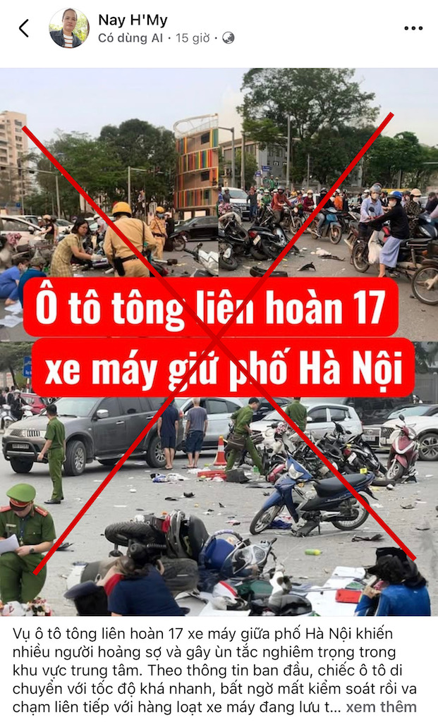 Cảnh b&aacute;o chi&ecirc;u tr&ograve; đăng tin cũ g&acirc;y hiểu lầm tr&ecirc;n mạng x&atilde; hội H&agrave; Nội 2026 - Ảnh 1.