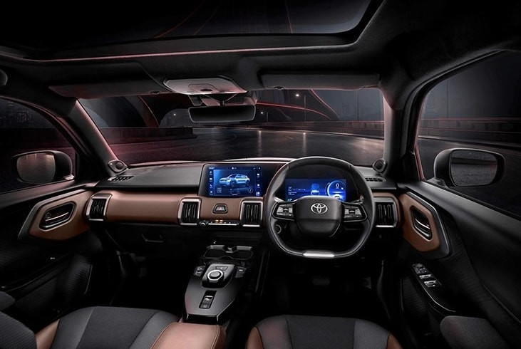 SUV hạng B gi&aacute; 520 triệu đồng của Toyota thiết kế mạnh mẽ, trang bị 7 t&uacute;i kh&iacute; c&ugrave;ng g&oacute;i hỗ trợ l&aacute;i s&aacute;nh ngang Toyota Corolla Cross, rẻ chỉ ngang xe hạng A chắc chắn g&acirc;y sốt nếu về Việt Nam - Ảnh 5.