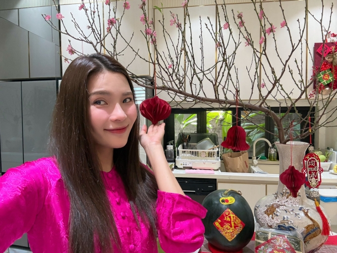 Biệt thự th&uacute;y Diễm - Lương Thế Th&agrave;nh lộng lẫy đ&oacute;n Tết 2026 tại Thủ Đức - Ảnh 2.