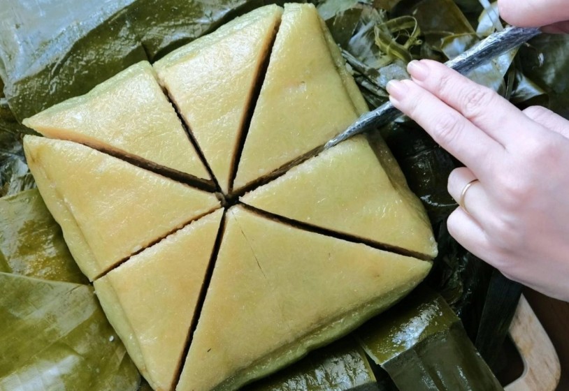 3 dấu hiệu bánh chưng sau Tết đã hỏng, ăn vào dễ ngộ độc dù chưa mốc - Ảnh 1. 3 dấu hiệu bánh chưng sau Tết đã hỏng, ăn vào dễ ngộ độc dù chưa mốc - Ảnh 1.