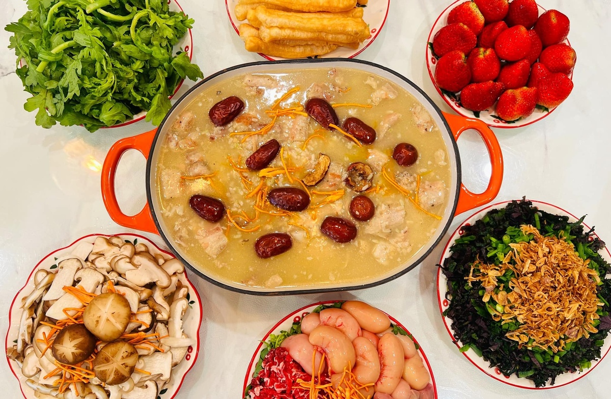 Món Lẩu Cháo Bánh Chưng: Hương Vị Độc Đáo Giải Cứu Bánh Chưng Sau Tết