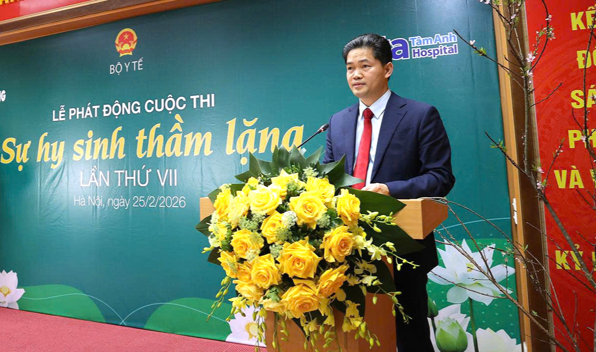 Thứ trưởng Thường trực Vũ Mạnh H&agrave;: Cuộc thi &ldquo;Sự hy sinh thầm lặng&rdquo; lan toả tinh thần tr&aacute;ch nhiệm, sự tận tụy, l&ograve;ng nh&acirc;n &aacute;i v&agrave; y đức- Ảnh 1.