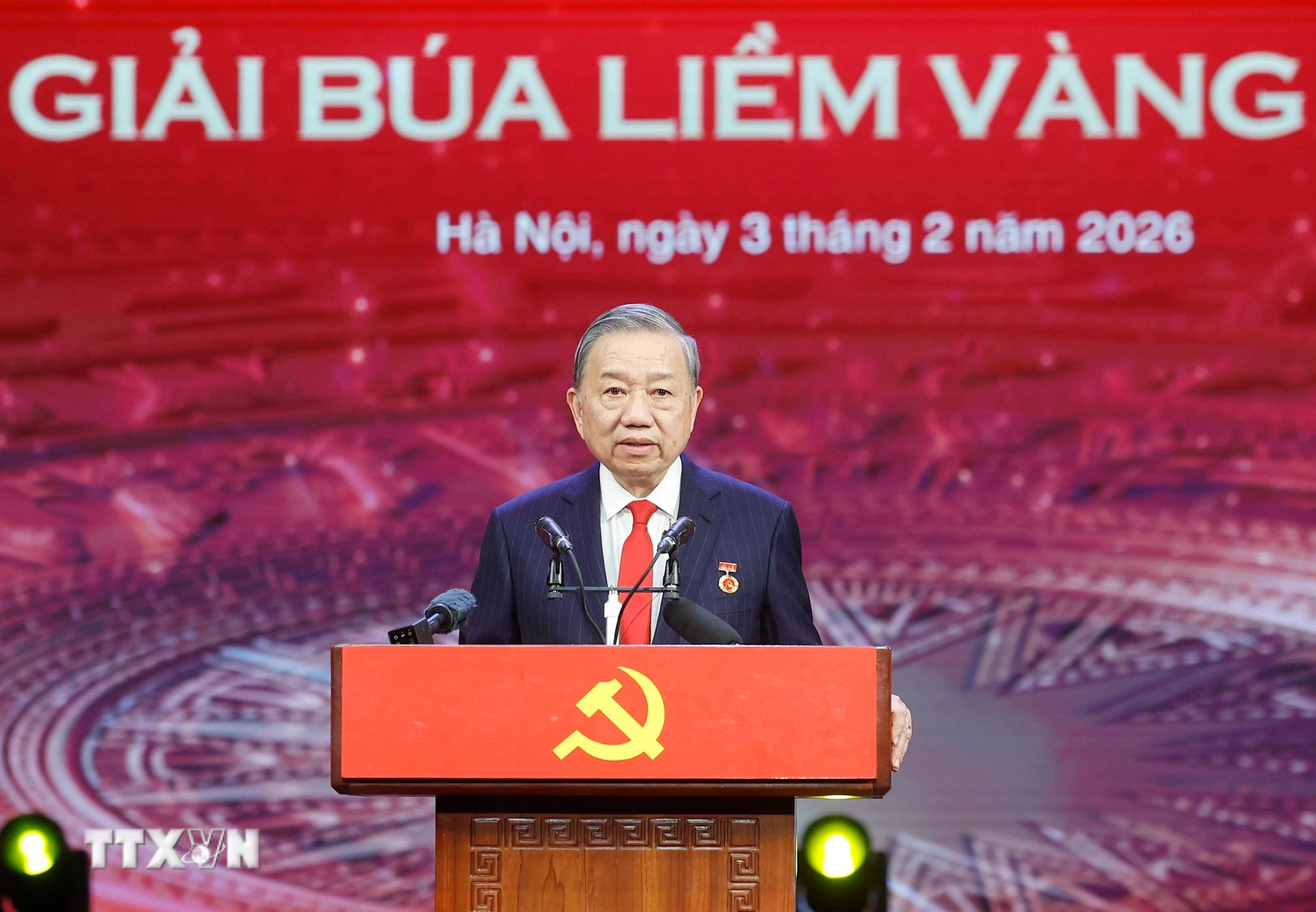 Ph&aacute;t biểu của Tổng B&iacute; thư T&ocirc; L&acirc;m tại Lễ tuy&ecirc;n dương B&iacute; thư chi bộ xuất sắc v&agrave; trao Giải B&uacute;a liềm V&agrave;ng- Ảnh 1.