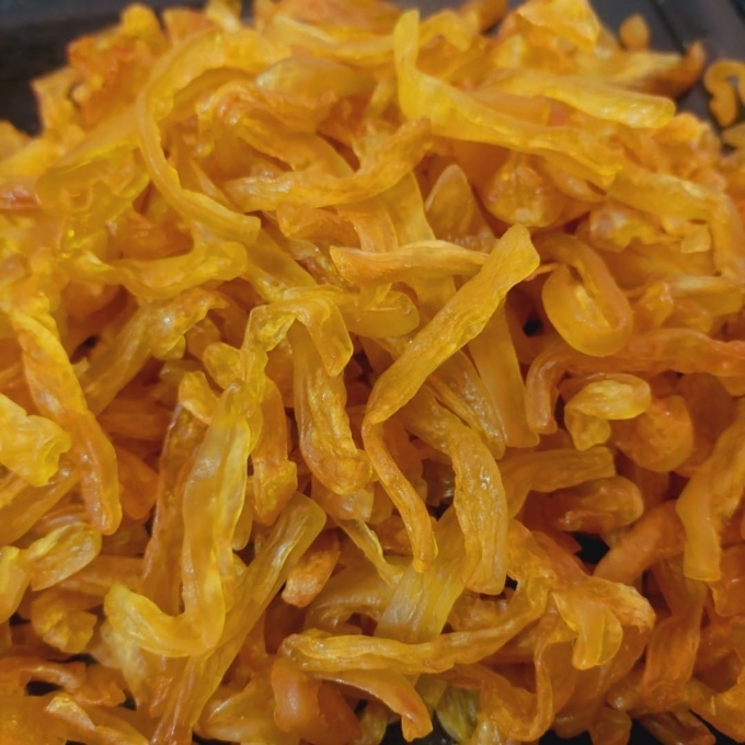 L&agrave;m mứt đu đủ Tết kh&ocirc;ng cần ph&egrave;n chua, vẫn gi&ograve;n trong veo - Ảnh 2.