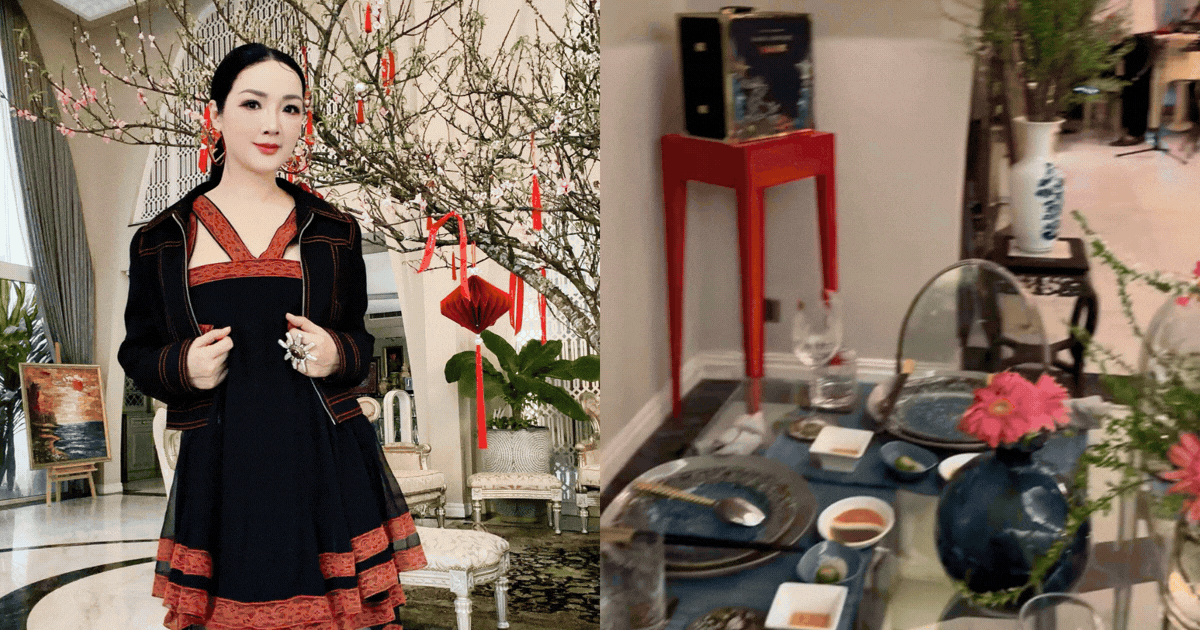 Tết tr&agrave;n v&agrave;o biệt thự 1.000m2 của Hoa hậu "34 năm kh&ocirc;ng c&oacute; người kế vị"