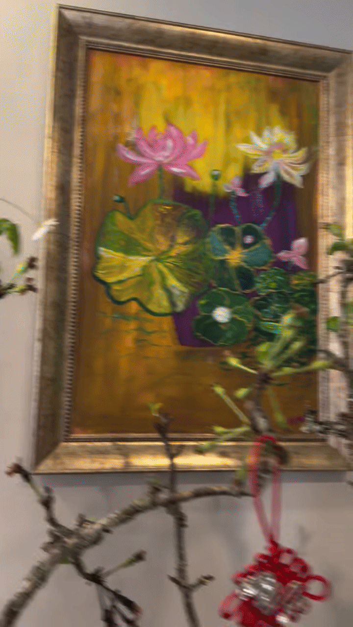 Tết B&iacute;nh Ngọ 2026 tại biệt thự 1 . 000 M2 của Hoa hậu Gi&aacute;ng My - Ảnh 9.