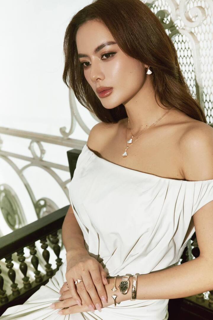 Hoa hậu đ&oacute;ng phim Tết của Trường Giang: L&agrave;m mẹ đơn th&acirc;n, từng đăng quang quốc tế - Ảnh 8.