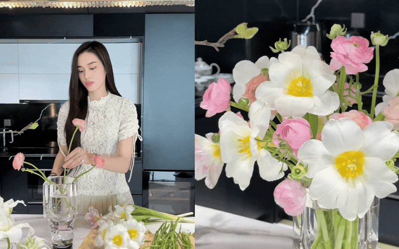 MC Mai Ngọc đ&oacute;n Tết 2026 tại biệt thự nh&agrave; chồng hạnh ph&uacute;c vi&ecirc;n m&atilde;n - Ảnh 16.