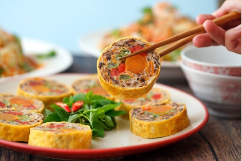 M&acirc;m c&uacute;ng &ocirc;ng C&ocirc;ng &ocirc;ng T&aacute;o của 'n&agrave;ng d&acirc;u h&agrave;o m&ocirc;n' Đỗ H&agrave; c&oacute; m&oacute;n ăn cực đặc biệt, vừa đẹp mắt, vừa dễ l&agrave;m - Ảnh 12.