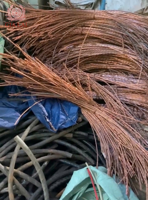 Bắt giữ nh&oacute;m đối tượng cắt trộm d&acirc;y c&aacute;p điện tại phường Tam Quan , Gia Lai - Ảnh 2.