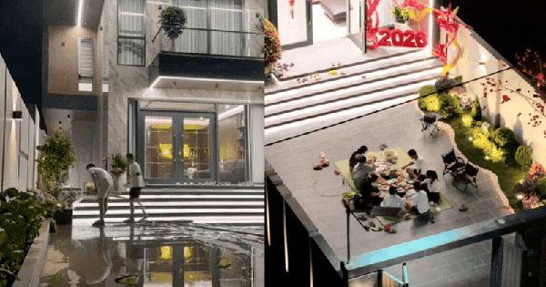 Cặp vợ chồng trẻ ở Th&aacute;i Nguy&ecirc;n khoe nh&agrave; mới đẹp long lanh, d&acirc;n t&igrave;nh lập tức 'cảnh b&aacute;o' một chi tiết ngay g&oacute;c s&acirc;n