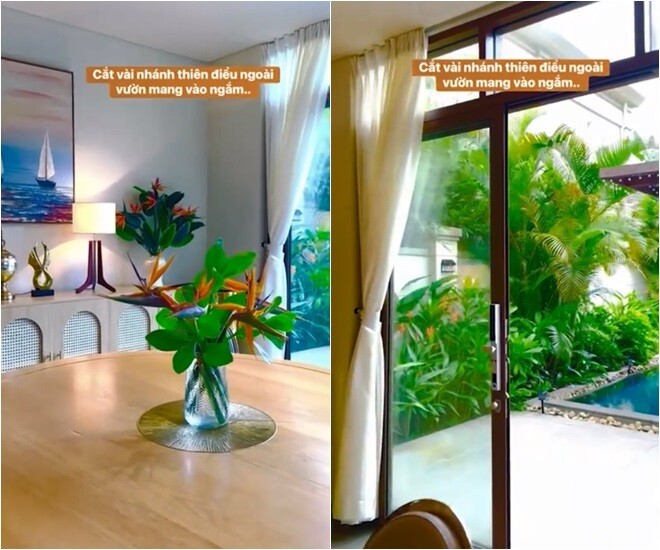 "Nữ đại gia kim cương" miền Bắc khoe hoa tươi ngoài vườn nhưng để lộ không gian bể bơi tại gia đáng mơ ước - Ảnh 1. "Nữ đại gia kim cương" miền Bắc khoe hoa tươi ngoài vườn nhưng để lộ không gian bể bơi tại gia đáng mơ ước - Ảnh 1.