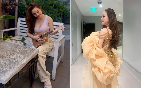 Vy Oanh chia sẻ cuộc sống đầy bình yên và hạnh phúc tại Mỹ