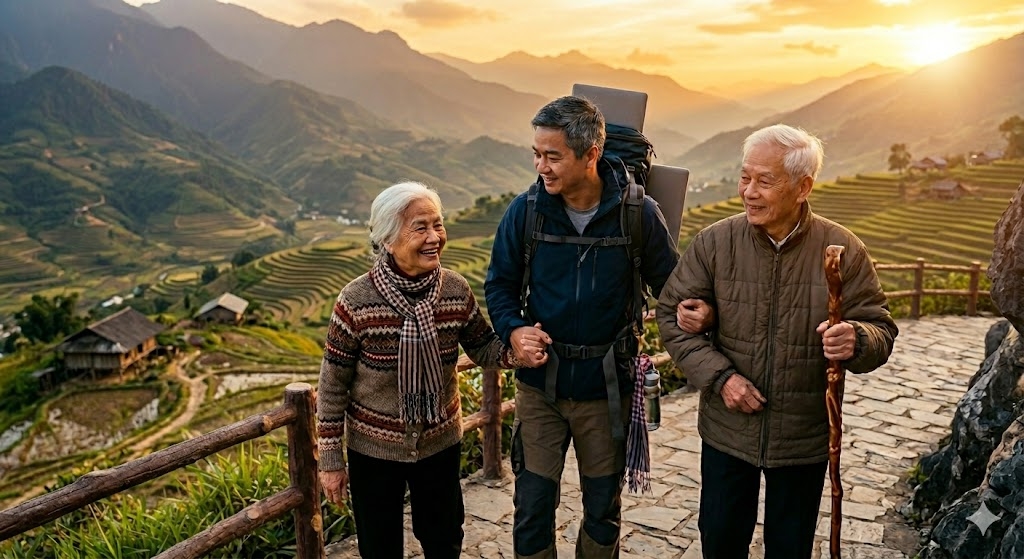 Chỉ một c&acirc;u n&oacute;i của mẹ gi&agrave; khiến t&ocirc;i quyết định nghỉ việc 1 th&aacute;ng để l&agrave;m điều n&agrave;y - Ảnh 1.