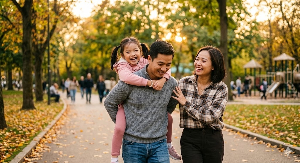 Đi qua b&atilde;o gi&ocirc;ng, t&ocirc;i t&igrave;m thấy người cha thực sự cho con m&igrave;nh - Ảnh 1.