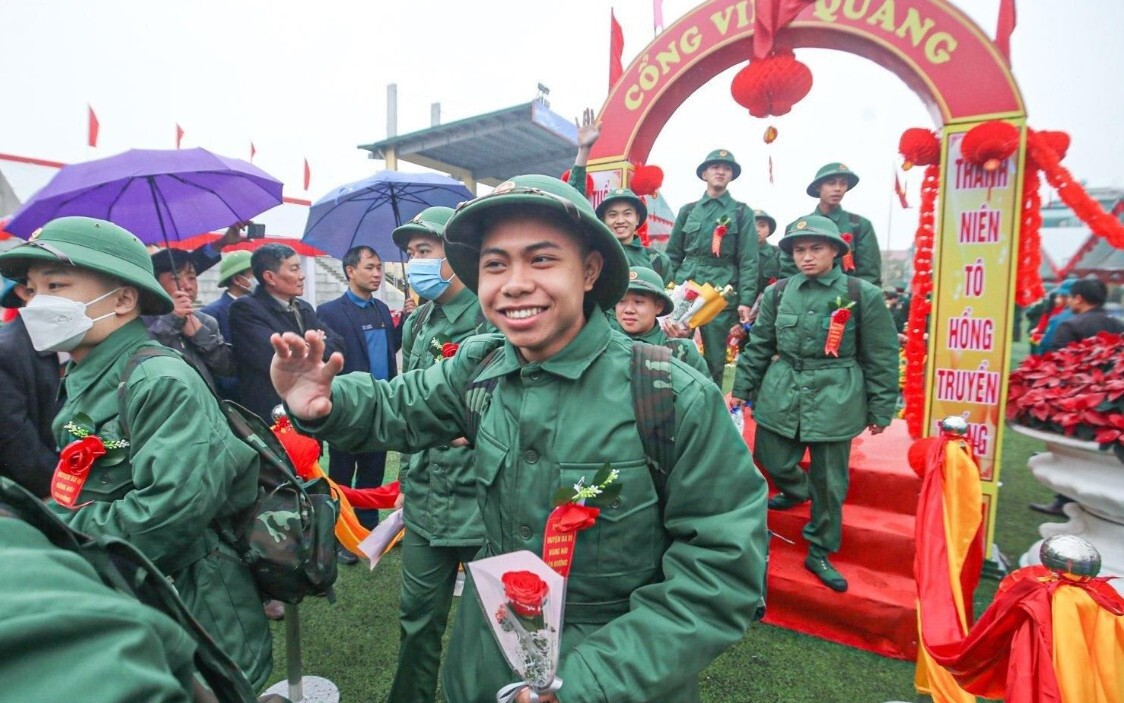 Hôm nay, thanh niên cả nước chính thức lên đường nhập ngũ