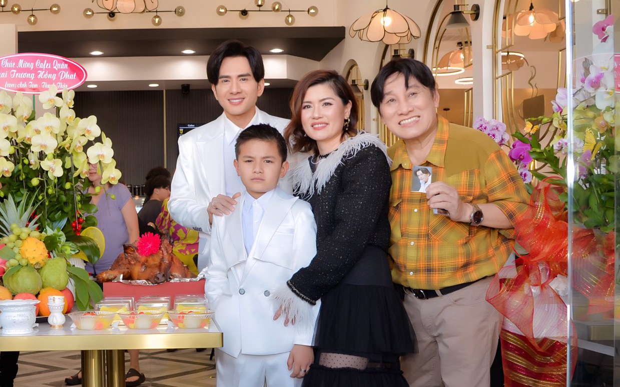 Con trai Đan Trường ở tuổi 9 hội tụ gen trội của bố mẹ - Ảnh 1.
