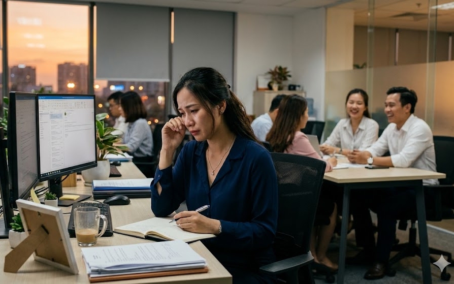 Mệt mỏi khi phải chạm mặt người y&ecirc;u cũ nơi c&ocirc;ng sở mỗi ng&agrave;y