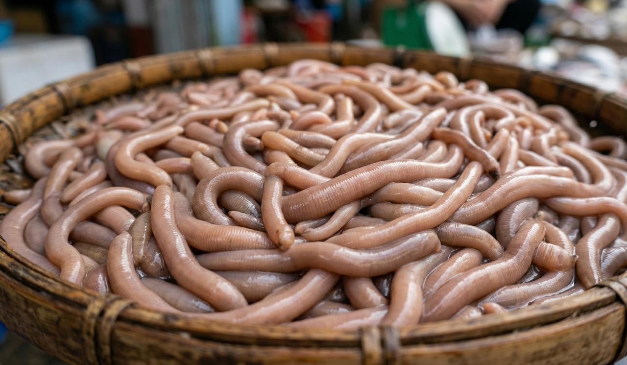 Sinh vật lúc nhúc như giun đất ở Quảng Ninh giá 6 triệu đồng/kg, đại gia săn lùng ráo riết