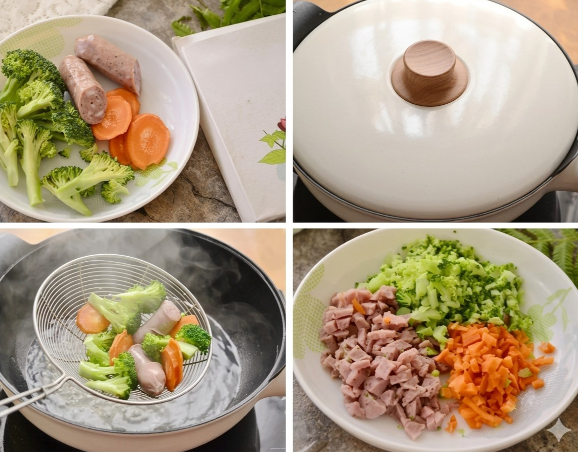 5 c&ocirc;ng thức l&agrave;m cơm nắm si&ecirc;u nhanh d&ugrave;ng ăn s&aacute;ng - trưa - tối đều ngon lại đẹp mắt, nh&igrave;n thấy đ&atilde; th&iacute;ch m&ecirc; - Ảnh 6.