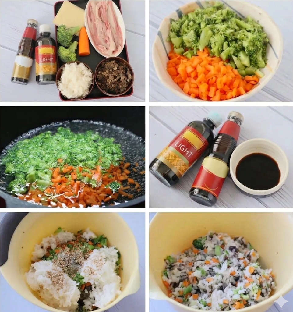 5 c&ocirc;ng thức l&agrave;m cơm nắm si&ecirc;u nhanh d&ugrave;ng ăn s&aacute;ng - trưa - tối đều ngon lại đẹp mắt, nh&igrave;n thấy đ&atilde; th&iacute;ch m&ecirc; - Ảnh 2.