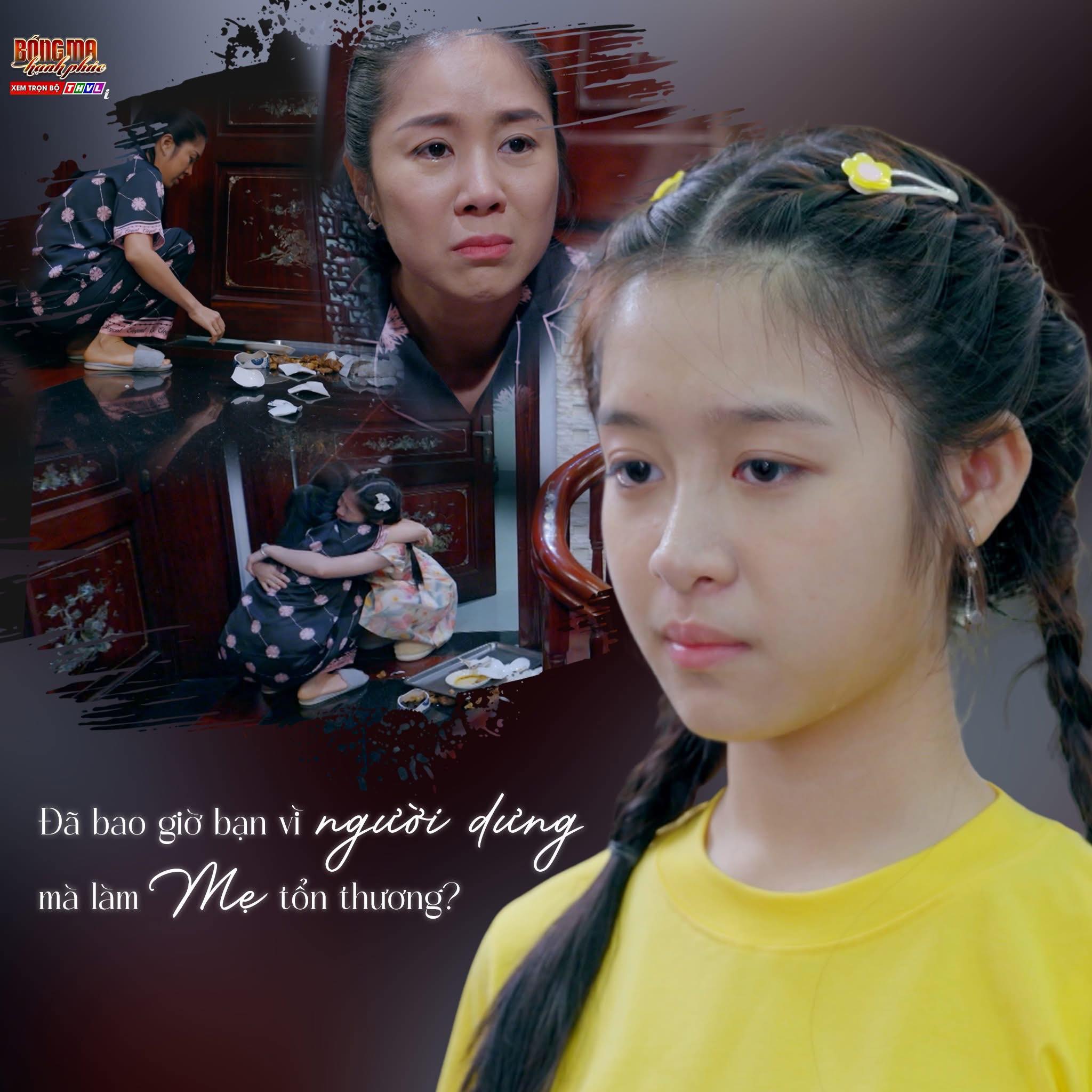 Con g&aacute;i L&ecirc; PhươngL&ecirc; Huỳnh Bảo Ngọc tỏa s&aacute;ng trong vai T&uacute; phim B&oacute;ng ma hạnh ph&uacute;c - Ảnh 2.